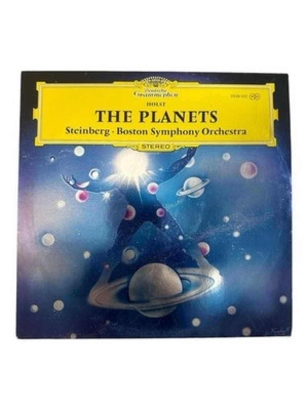 Holst The Planets Vinyl LP Steinberg Boston Symphony Deutsche Grammophon M VG+